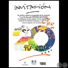 PREMIO MATISSE 2019 - 20 Aos - Martes, 19 de Marzo de 2019